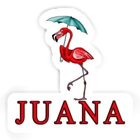 Sticker Juana Flamingo Image
