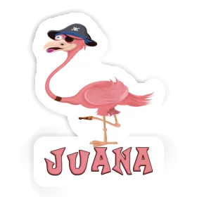 Flamingo Sticker Juana Image