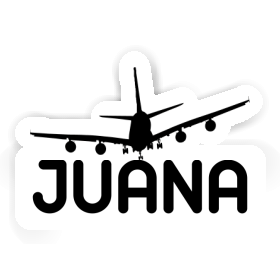 Juana Autocollant Avion Image