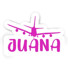 Juana Autocollant Avion Image