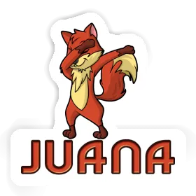 Aufkleber Fuchs Juana Image