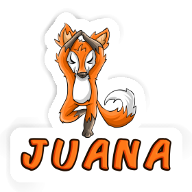 Yogi Aufkleber Juana Image