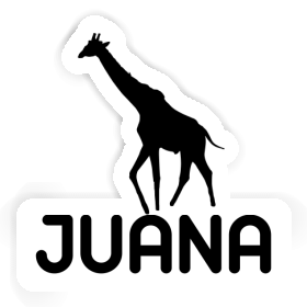 Aufkleber Juana Giraffe Image