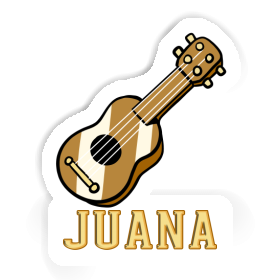 Autocollant Juana Guitare Image