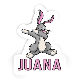 Autocollant Lapin Juana Image
