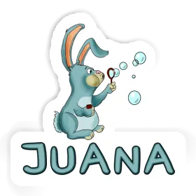 Sticker Juana Hare Image
