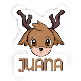 Cerf Autocollant Juana Image