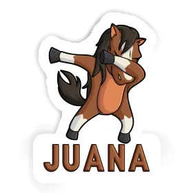 Sticker Juana Horse Image