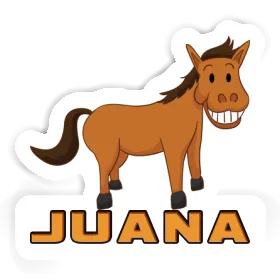 Sticker Horse Juana Image
