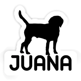 Juana Autocollant Chien Image