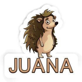 Autocollant Juana Hérisson Image