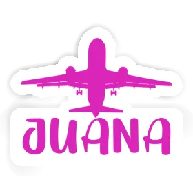 Juana Autocollant Jumbo-Jet Image