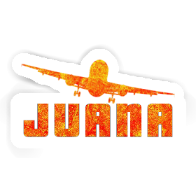 Avion Autocollant Juana Image