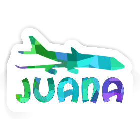 Autocollant Juana Jumbo-Jet Image