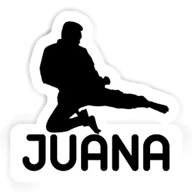 Autocollant Juana Karatéka Image