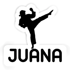 Autocollant Karatéka Juana Image
