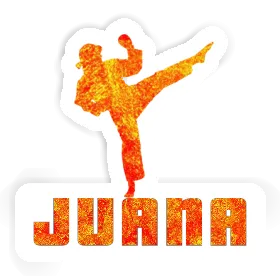Autocollant Karatéka Juana Image