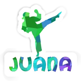 Autocollant Juana Karatéka Image