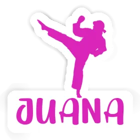 Karatéka Autocollant Juana Image
