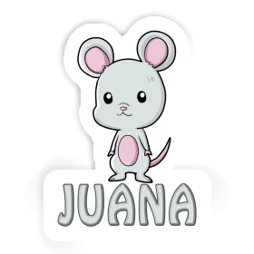 Aufkleber Juana Maus Image