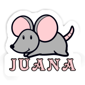 Aufkleber Juana Maus Image