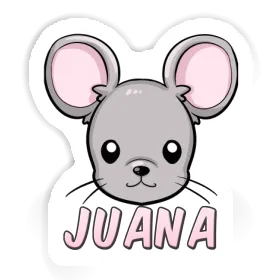 Maus Aufkleber Juana Image