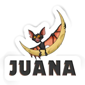 Fledermaus Aufkleber Juana Image