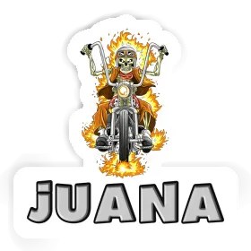 Aufkleber Töfffahrer Juana Image