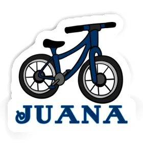 Sticker Bicycle Juana Image