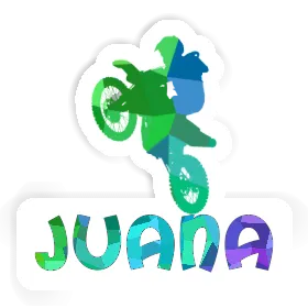 Juana Sticker Motocross-Fahrer Image
