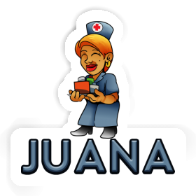 Nurse Sticker Juana Image