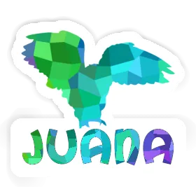Juana Aufkleber Eule Image