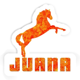Juana Sticker Horse Image