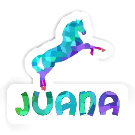 Horse Sticker Juana Image