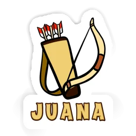 Sticker Pfeilbogen Juana Image