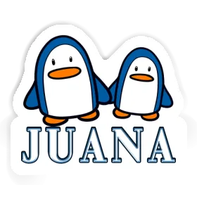 Aufkleber Juana Pinguin Image