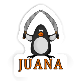 Sticker Juana Kampfpinguin Image