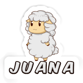Juana Autocollant Mouton Image