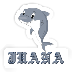 Juana Autocollant Requin Image