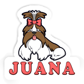 Juana Autocollant Shih Tzu Image