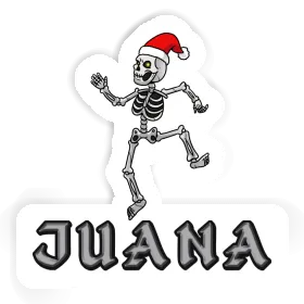 Juana Sticker Skull Image