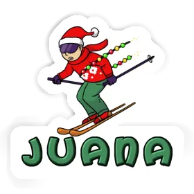 Juana Sticker Skier Image