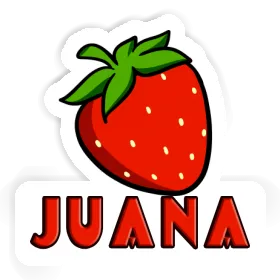 Autocollant Juana Fraise Image