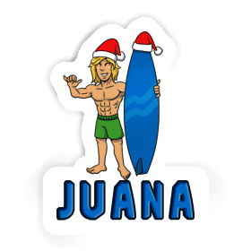 Aufkleber Surfer Juana Image