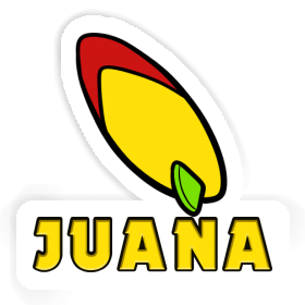 Juana Aufkleber Surfboard Image