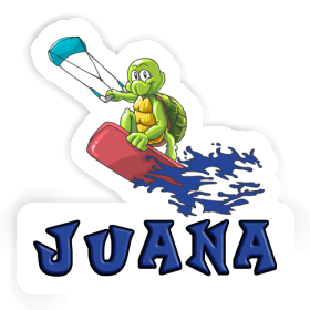 Kitesurfer Sticker Juana Image