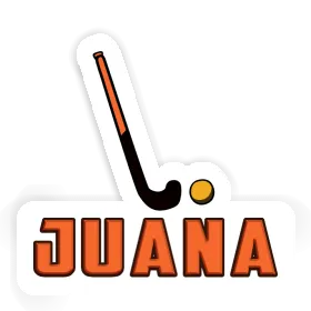 Autocollant Crosse d'unihockey Juana Image