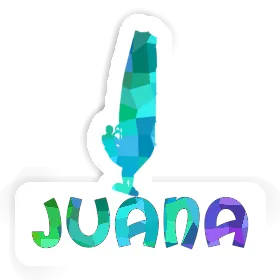 Windsurfer Sticker Juana Image