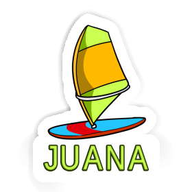 Juana Aufkleber Windsurfbrett Image