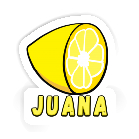 Autocollant Juana Citron Image